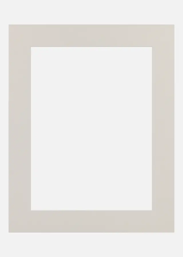 Passe-partout Antwerpen (noyau blanc) 50x50 cm (39x39)