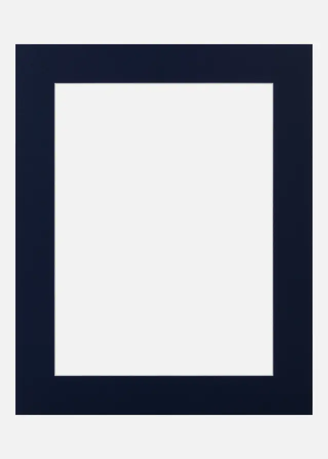 Passe-partout Deep Blue (noyau blanc) 60x80 cm (49x69)