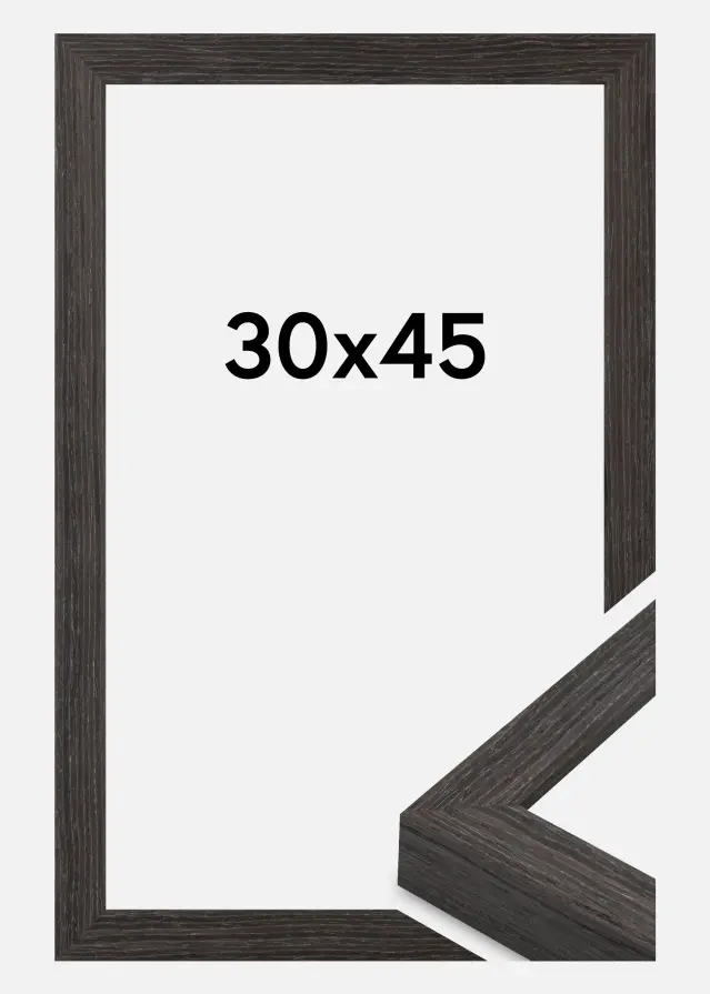 Cadre Cotswold Verre Acrylique Gris 30x45 cm