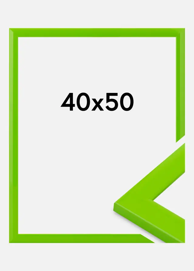Cadre Dorset Verre Acrylique Vert clair 40x50 cm