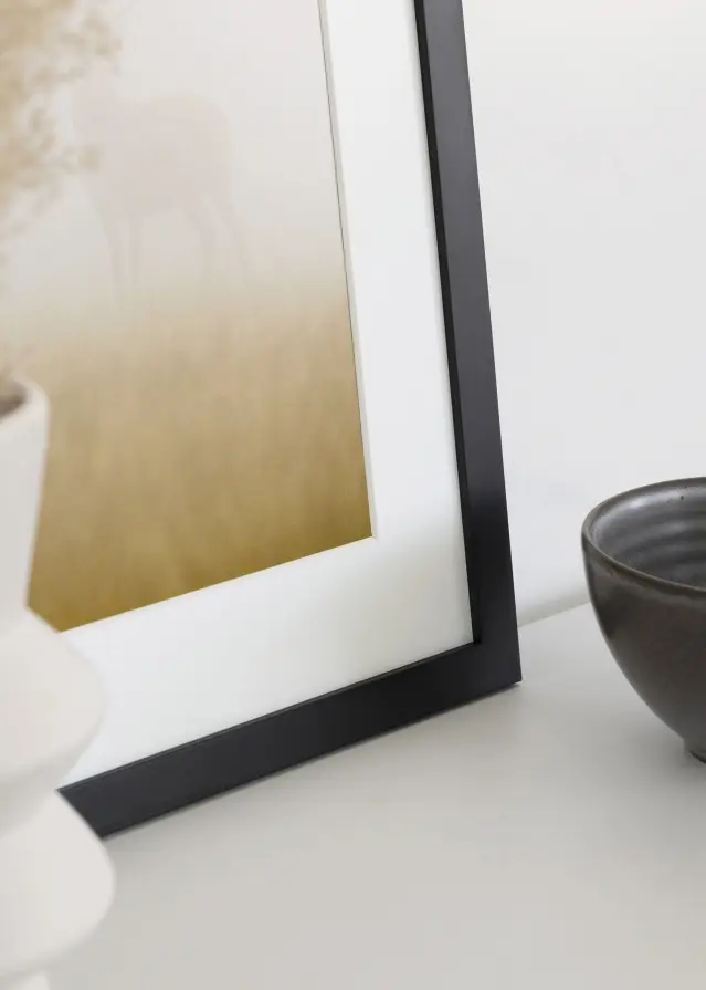 Cadre Jämtland Verre Acrylique Noir 16x20 cm