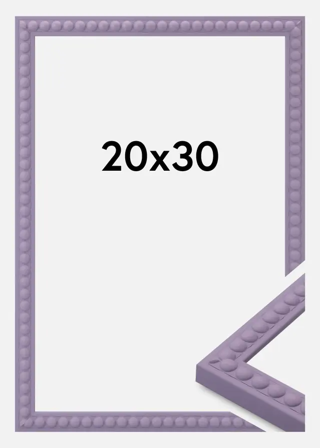 Cadre Perla Verre Acrylique Violet 20x30 cm