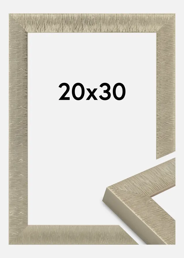 Cadre Sahara Verre Acrylique Champagne 20x30 cm