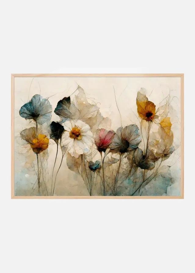 Whispering Blooms Poster