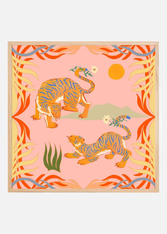 Rawring Playmates Poster