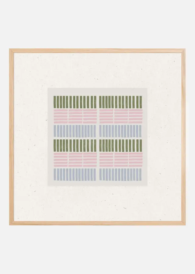 Pastel Patterns Poster