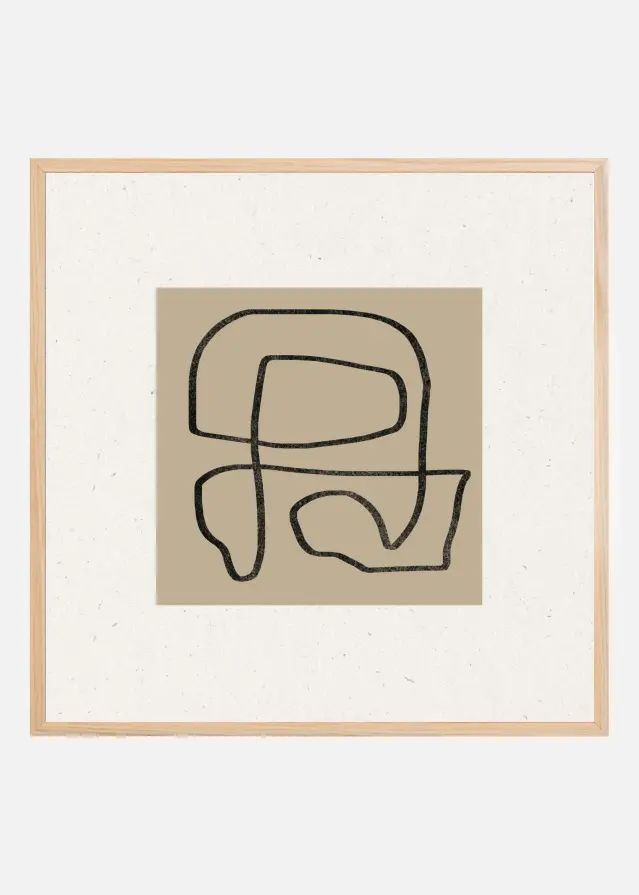 Curved Labyrinth Poster