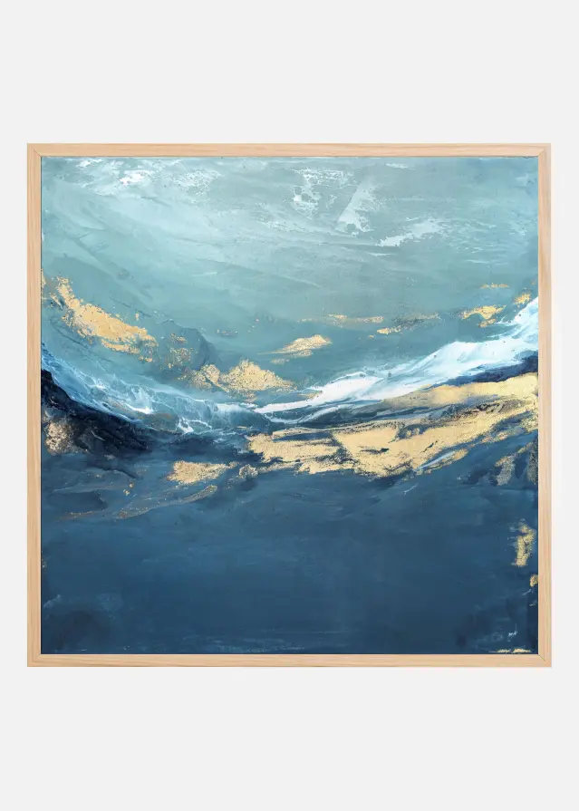 A Peaceful Seascape Poster