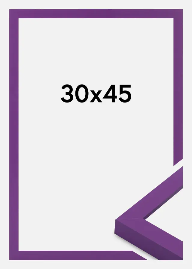 Cadre Selection Verre Acrylique Deep Lilac 30x45 cm