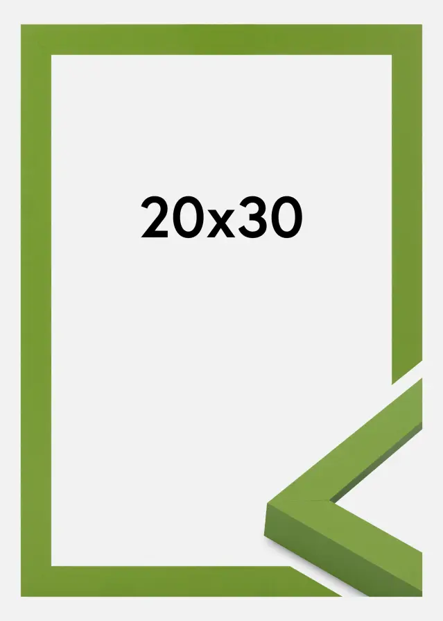 Cadre Selection Verre Acrylique Lime Green 20x30 cm