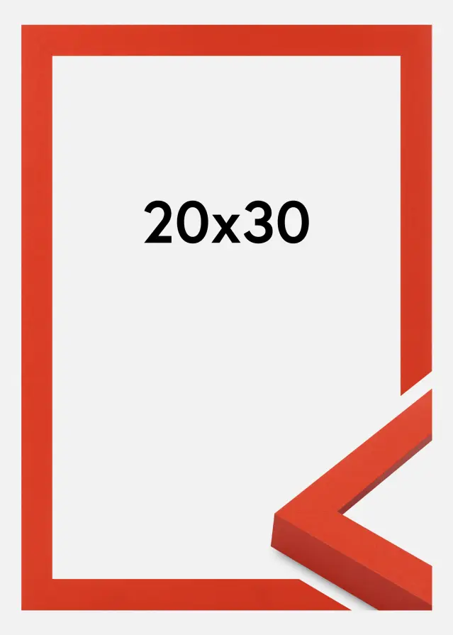 Cadre Selection Verre Acrylique Red 20x30 cm