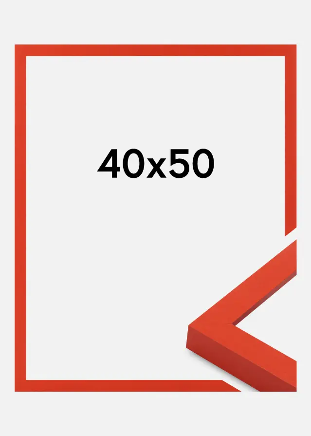 Cadre Selection Verre Acrylique Red 40x50 cm
