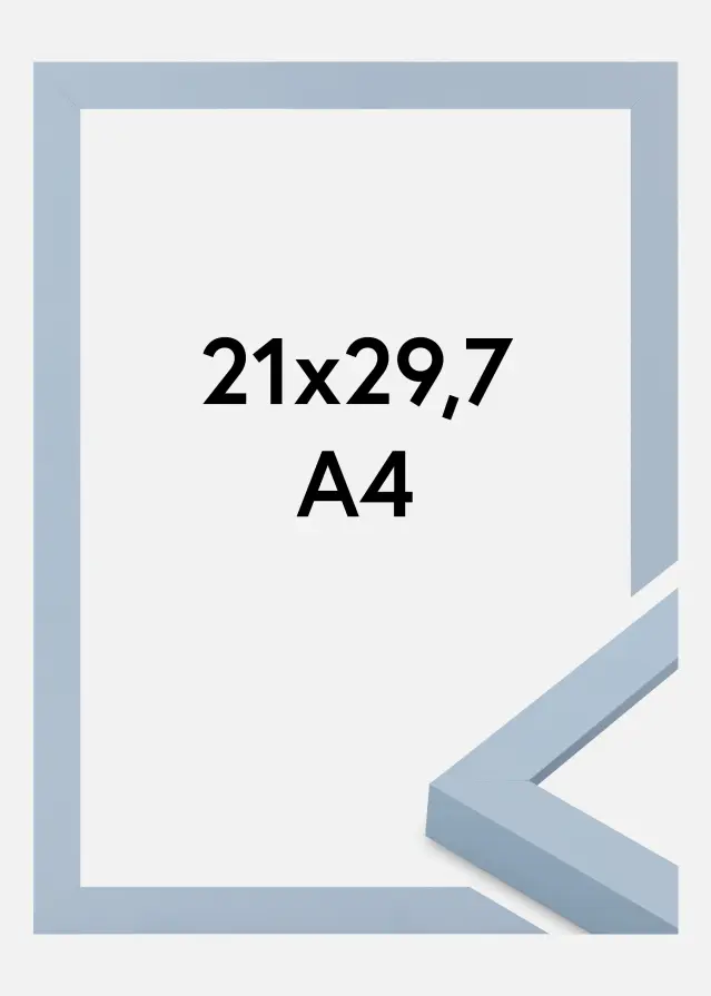 Cadre Selection Verre Acrylique Sky Blue 21x29.7 cm (A4)