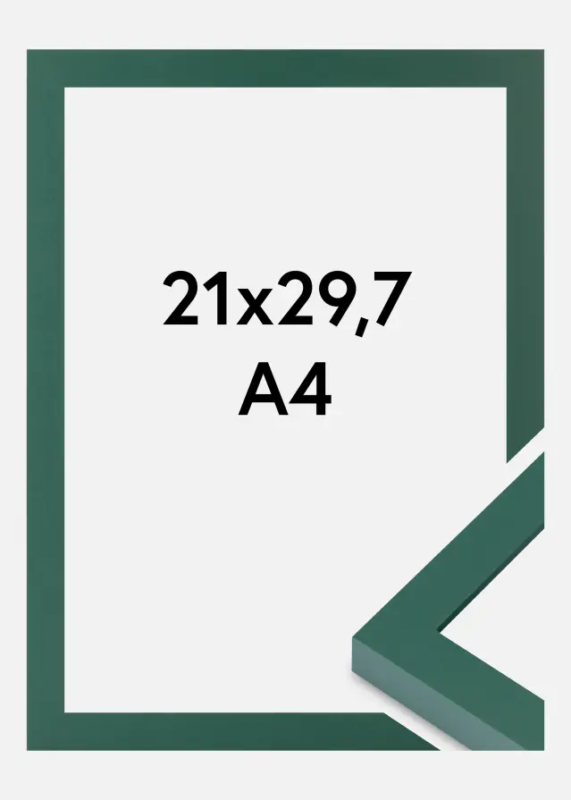 Cadre Selection Verre Acrylique Turquoise 21x29.7 cm (A4)