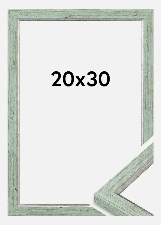 Cadre Whitby Verre Acrylique Vert 20x30 cm