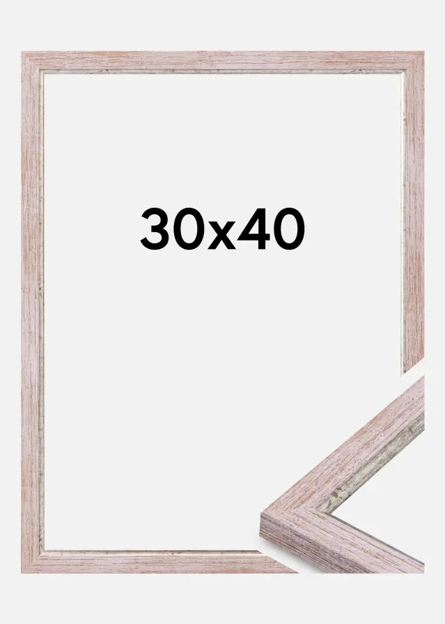 Cadre Whitby Verre Acrylique Violet 30x40 cm