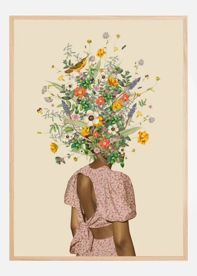 Wildflower bouquet Poster