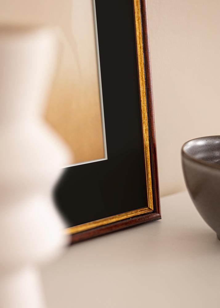 Cadre Horndal Marron 20x30 cm - Passe-partout Noir 15x22 cm