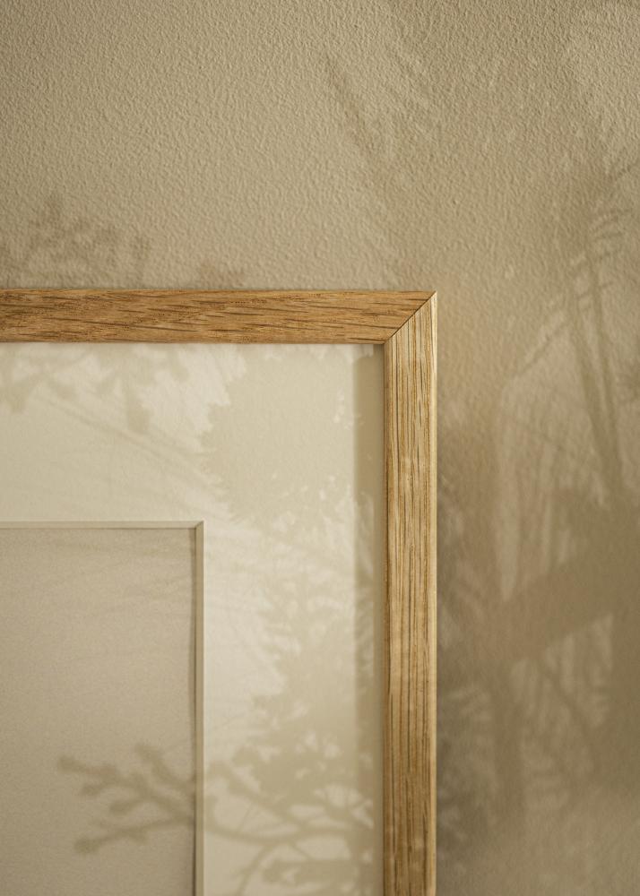 Cadre Kaspar Verre acrylique Chêne 35x35 cm