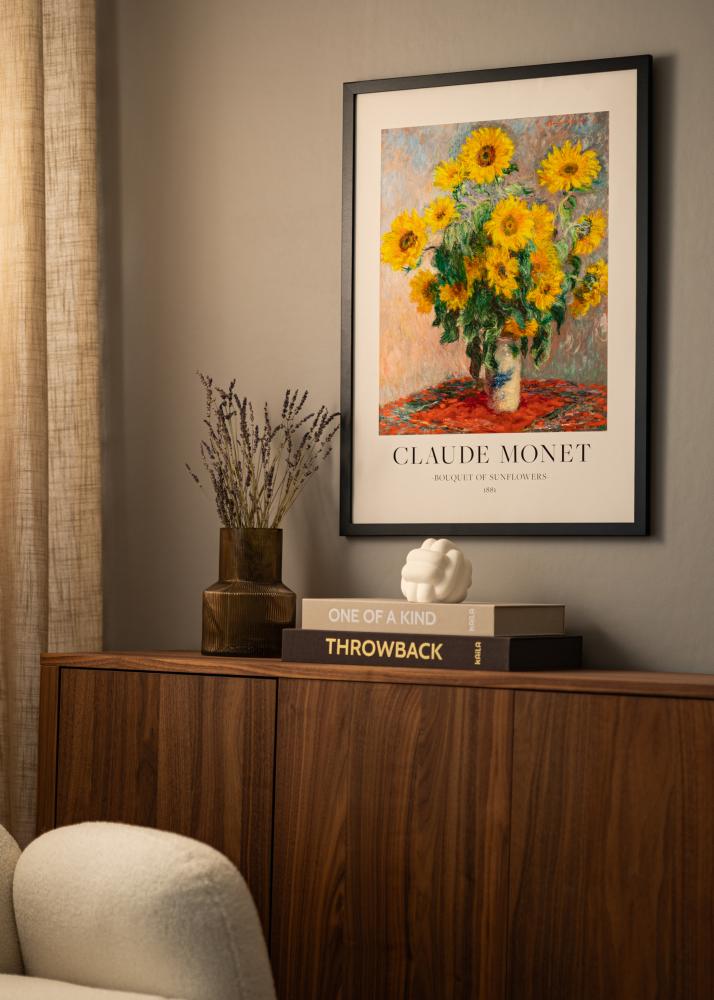 Cadre Deco Verre acrylique Noir 40x50 cm