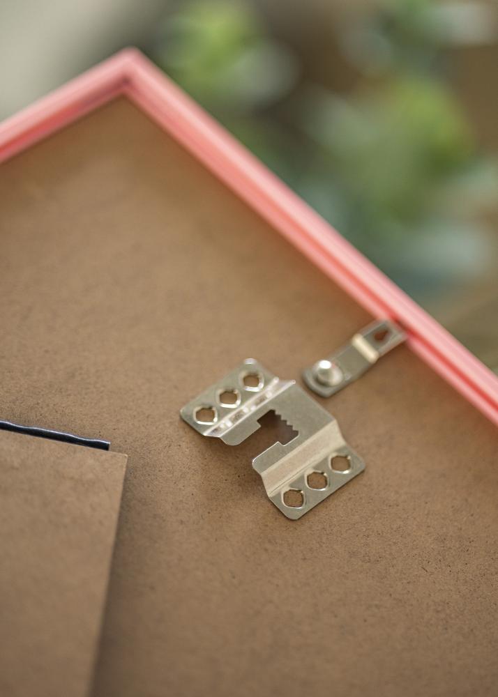 Cadre New Lifestyle Rose 30x40 cm - Passe-partout Blanc 20x30 cm