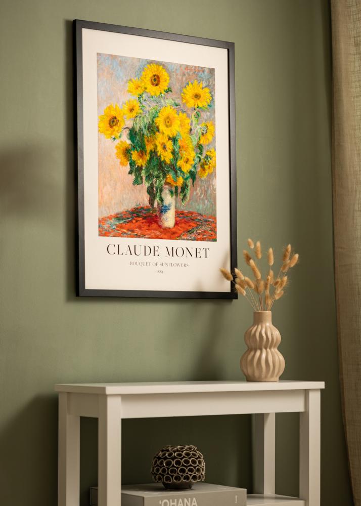 Cadre Deco Verre acrylique Noir 40x50 cm