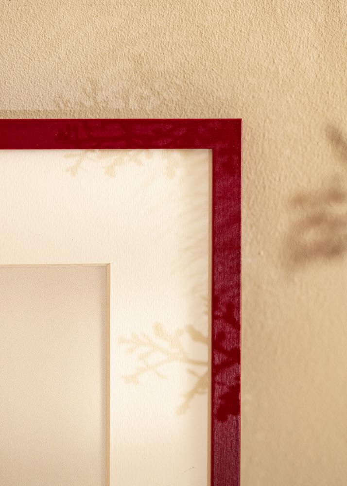 Colorful Verre acrylique Rouge 60x80 cm