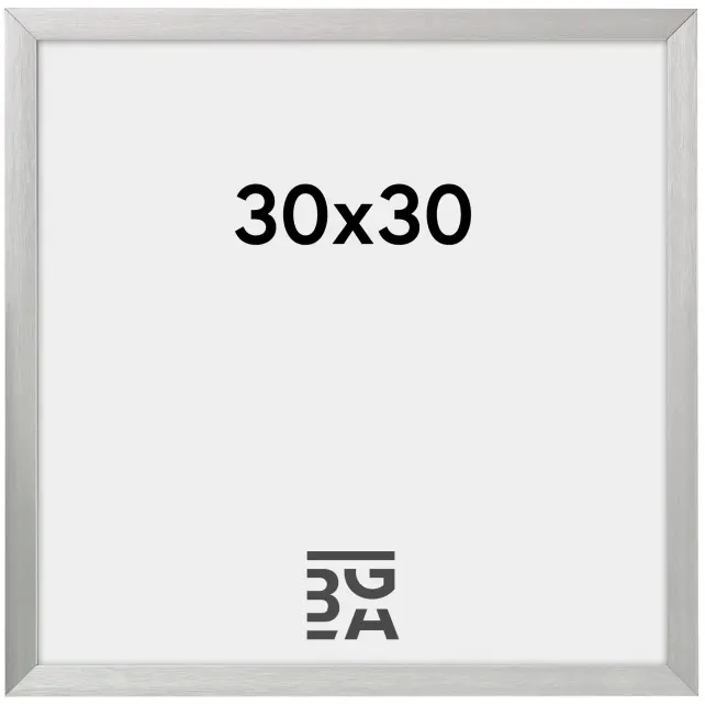 Cadre Chair Argent - 30x30 cm