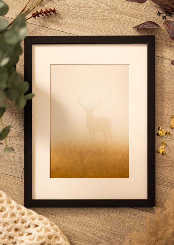 Cadre Deco Verre acrylique Noir 40x50 cm