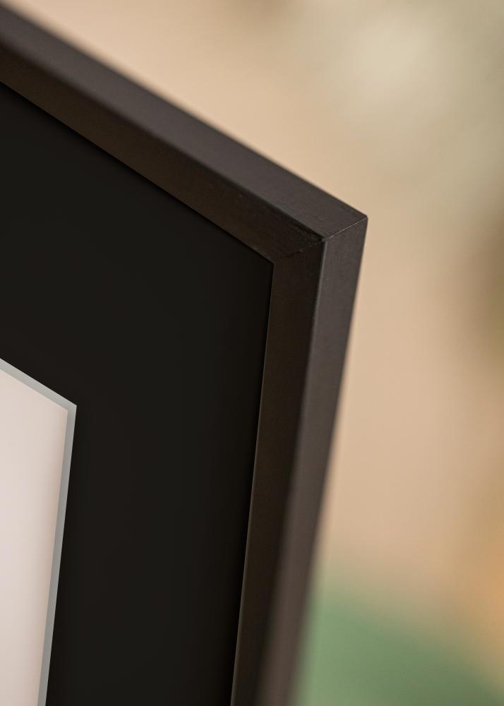 Cadre Galant Noir 50x60 cm - Passe-partout Noir 14x18 pouces