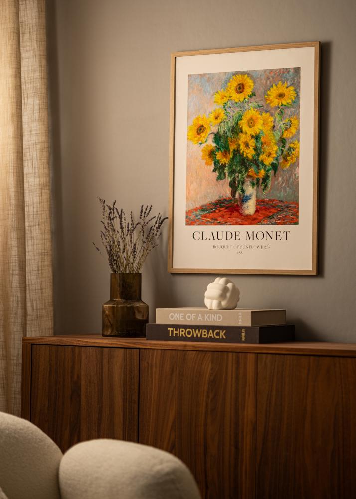 Cadre Deco Verre acrylique Chêne 21x29.7 cm (A4)