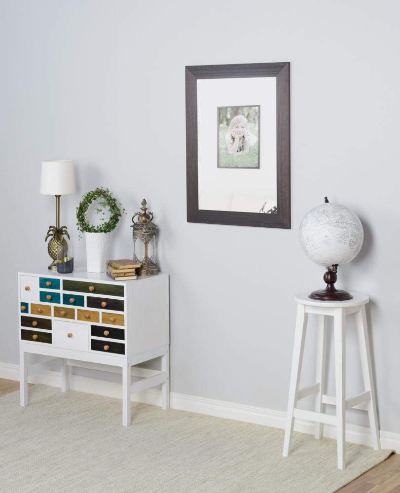 Miroir Raia Marron foncé