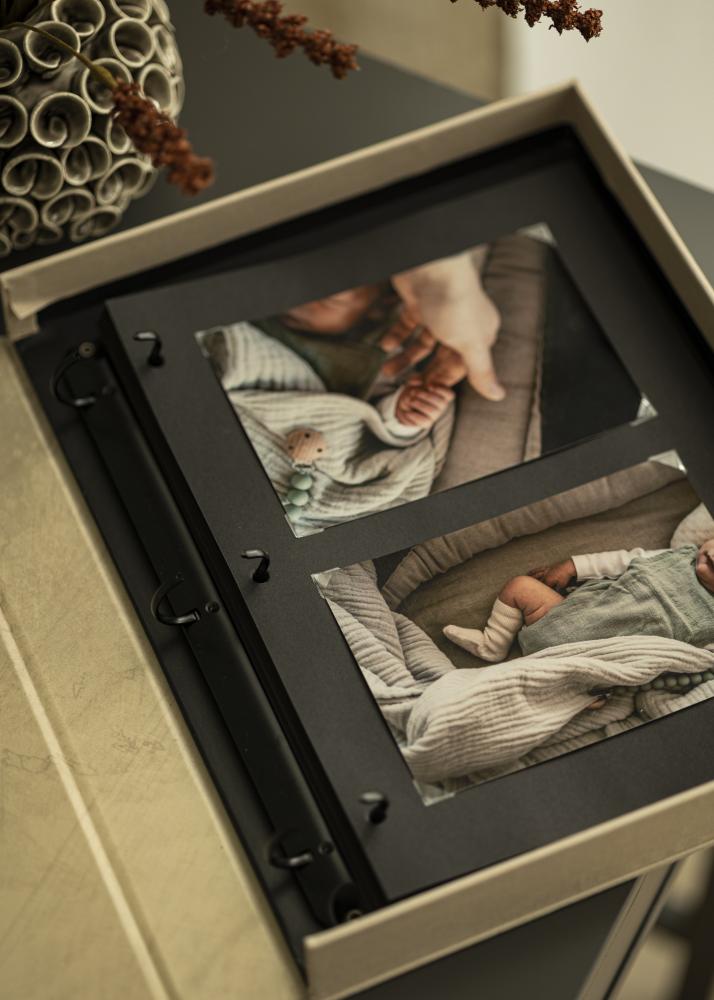 KAILA Album Sheets XL Noir - lot de 10