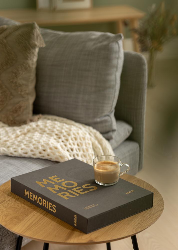 KAILA MEMORIES Black XL - Coffee Table Photo Album - 60 images en 11x15 cm