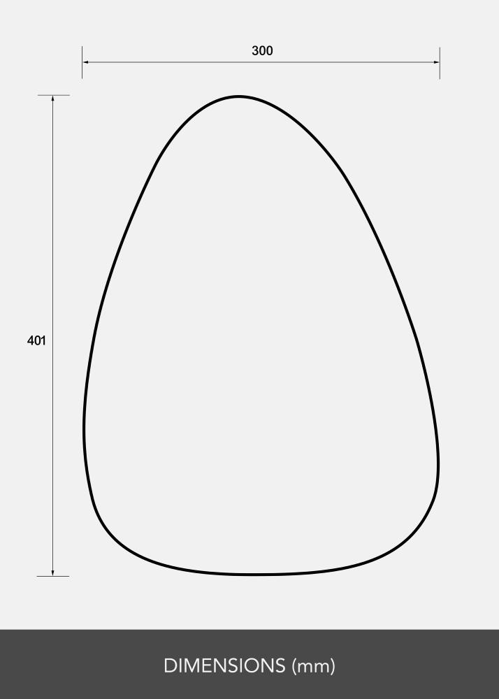 KAILA Miroir Shape I 30x40 cm