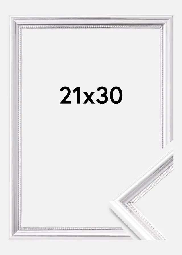 Cadre Gala Verre Acrylique Argent 21x30 cm