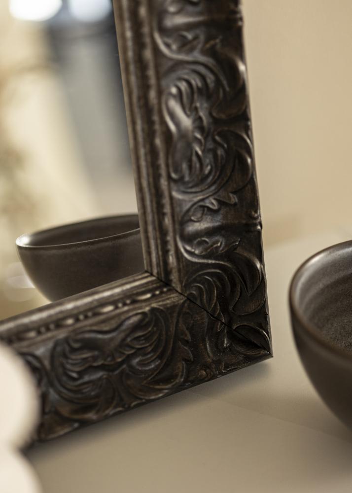 Miroir Durham Noir - Sur mesure