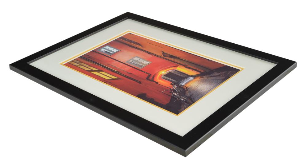 Passe-partout deux épaisseurs - Blanc/Jaune