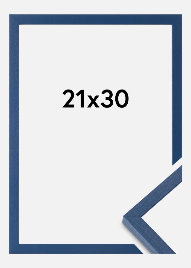 Colorful Verre acrylique Bleu 21x30 cm