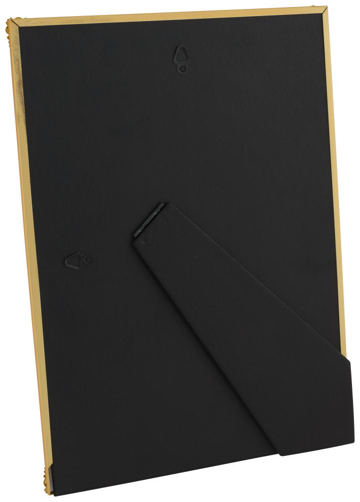 Cadre Roses Métal Or 18x24 cm