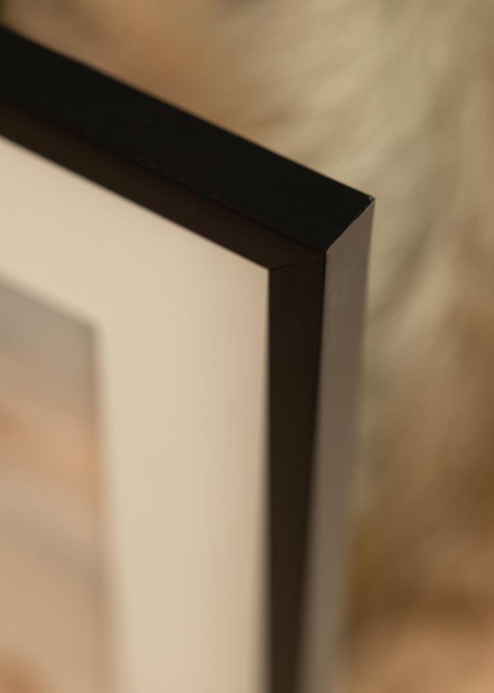 Cadre Budget Verre Acrylique Noir 50x70 cm