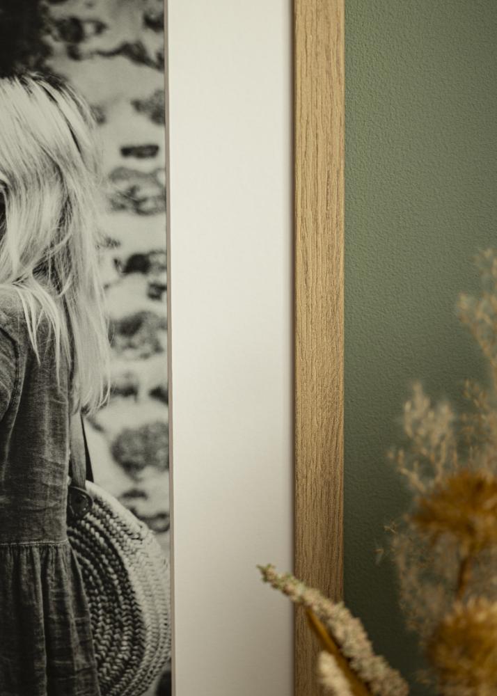 Passe-partout Super Blanc (Biseau Blanc) 50x50 cm (39x39 cm)