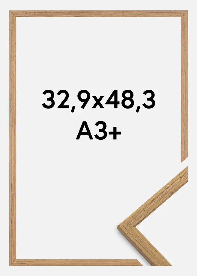 Cadre Edsbyn Teck 32,9x48,3 cm (A3+)