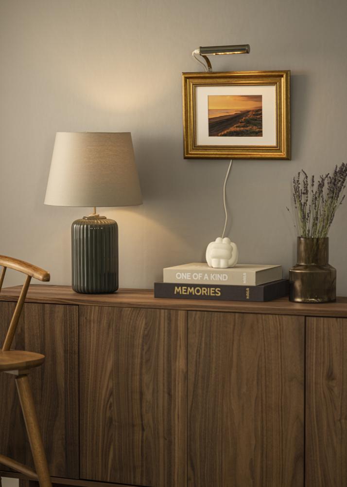 Eklunds Art 1 tavelbelysning - Antikmässing