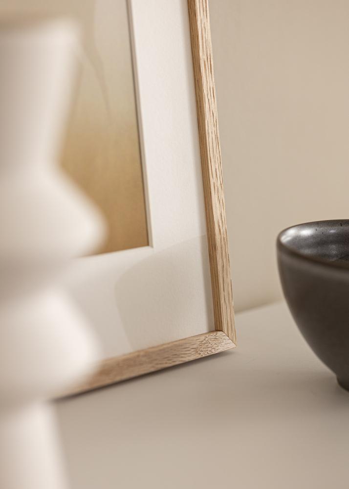 Cadre Oslo Verre Acrylique Chêne 30x40 cm