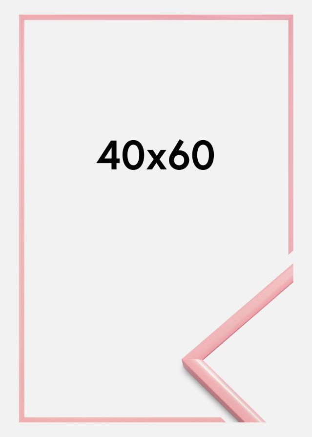 Cadre New Lifestyle Verre Acrylique Rose 40x60 cm