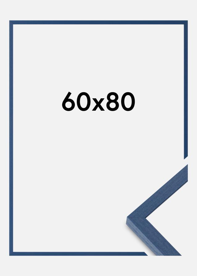 Colorful Verre acrylique Bleu 60x80 cm