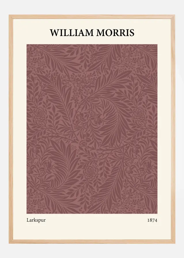 William Morris - Larkspur 7 Poster
