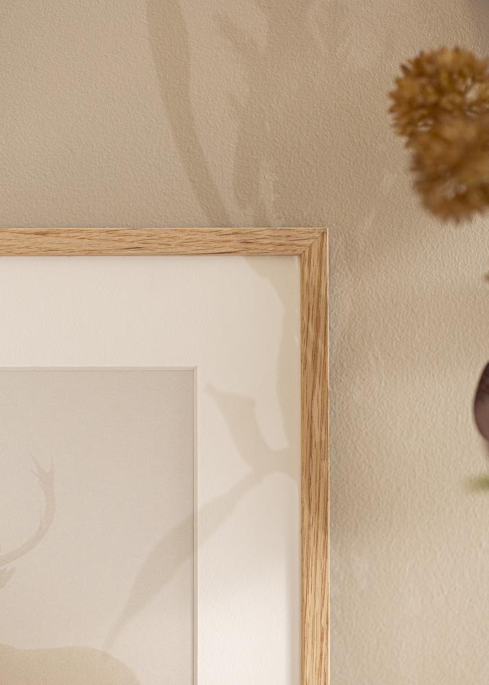 Cadre Oslo Verre Acrylique Chêne 30x40 cm