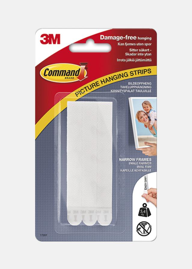 3M Command Narrow Fixation pour tableau Blanc - 5 kg